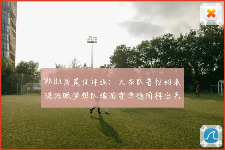 WNBA周最佳评选：火花队普拉姆表现抢眼梦想队瑞尼霍华德同样出色